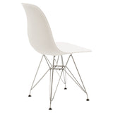 Scaun Adelle PP pet Gri cu picior inox 46x55x81cm - Scaun Adelle PP pet Gri cu picior inox 46x55x81cm