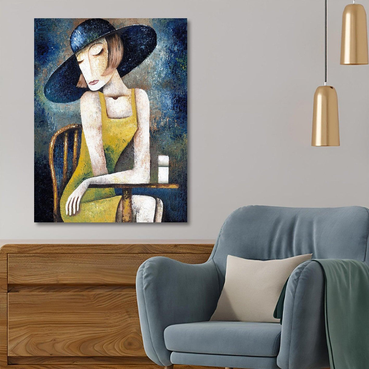 Tablou Canvas KNV4498_5070, Multicolor, 50x70 cm