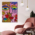 Tablou Canvas KNV4541_70100, Multicolor, 70x100 cm, SKU 296CTY1282