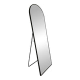 Oglinda Lorens, Aluminiu, Gri - Negru, 46x40x150 cm - Negru