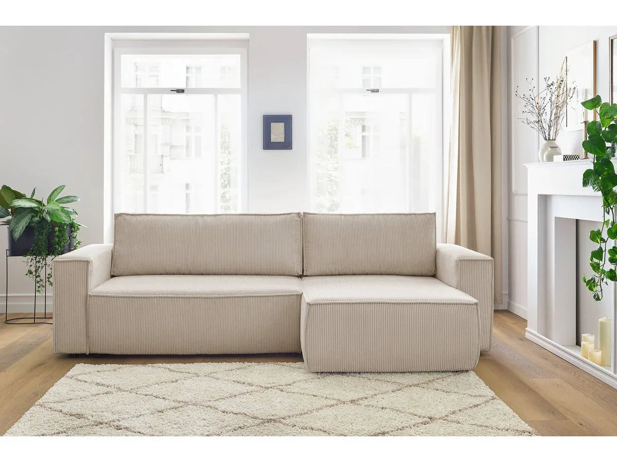 Canapea extensibilă cu depozitare Capri, Colț, Reversibilă, Diverse culori, 275x145x85 cm - Gri închis | SKU: 2SBD/FJ019 | Canapea extensibilă cu depozitare Capri, Colț, Reversibilă, 275x145x85 cm, varianta Gri închis, produs pentru amenajarea locuinței, disponibil online în România la CasaMob