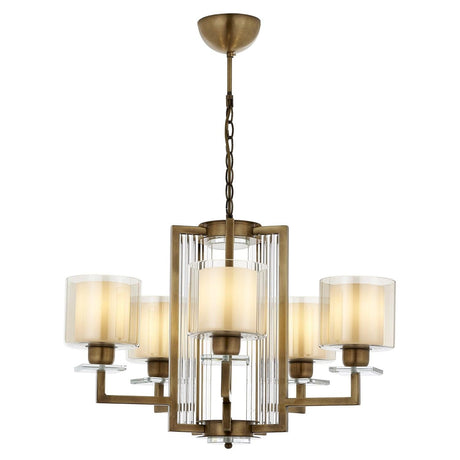Lustra Hunt Chandelier 4285-5, Vintage