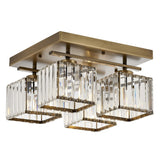 Lustră Av-1795-4E, Vintage, 40x40x22 cm, SKU 301AUR1212, imagine 1