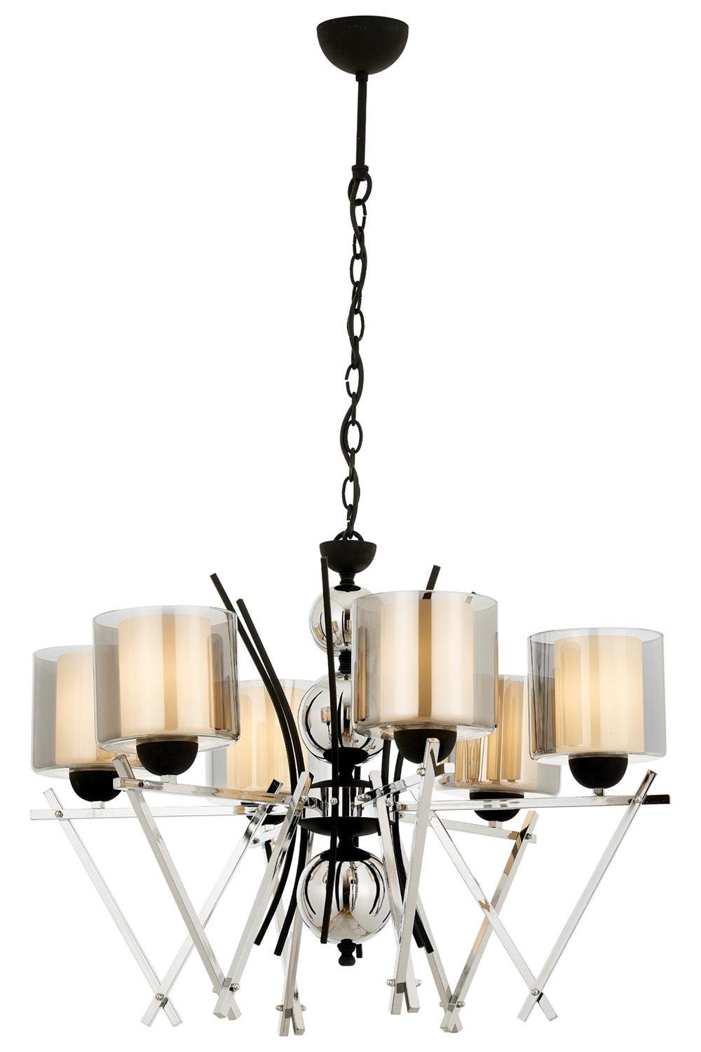 Lustra Hunt Chandelier 4301-6 - Silver, SKU 301AUR1230