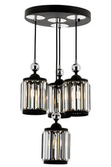Lustra Hunt Chandelier 4318-4, Negru, SKU 301AUR1274