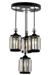 Lustra Hunt Chandelier 4318-4, Negru, SKU 301AUR1274
