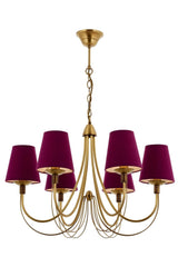 Lustra Hunt Chandelier 4325-6, Violet, SKU 301AUR1279