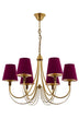 Lustra Hunt Chandelier 4325-6, Violet, SKU 301AUR1279