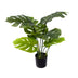 Planta decorativa Monsteraghiveci verde  PP H70 cm