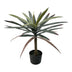 Planta decorativa Dracaena Palm în ghiveci, Inart, Stil Modern, Material PP, Înaltime 62cm.