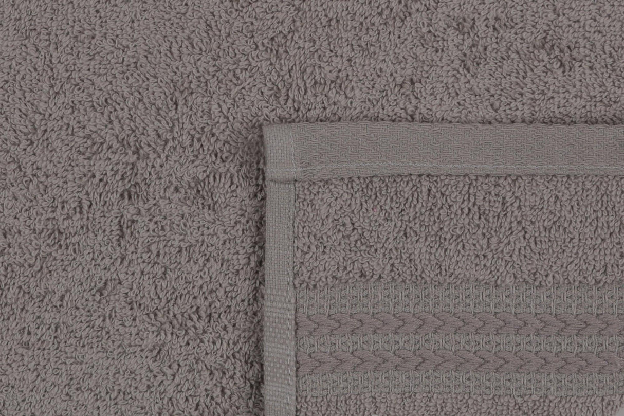 Prosop de baie Rainbow, Diverse culori, Diverse configurații, Diverse dimensiuni - Gri - 30x50 cm - 1 bucată | SKU: 317HBY1104 | Prosop de baie Rainbow, varianta Gri - 30x50 cm - 1 bucată, produs pentru amenajarea locuinței, disponibil online în România la CasaMob