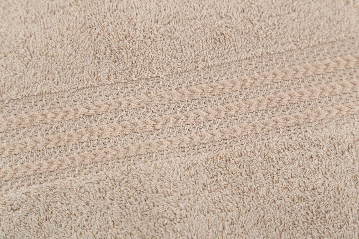 Prosop de baie Rainbow, Diverse culori, Diverse configurații, Diverse dimensiuni - Bej - 30x50 cm - 1 bucată | SKU: 317HBY1102 | Prosop de baie Rainbow, varianta Bej - 30x50 cm - 1 bucată, produs pentru amenajarea locuinței, disponibil online în România la CasaMob