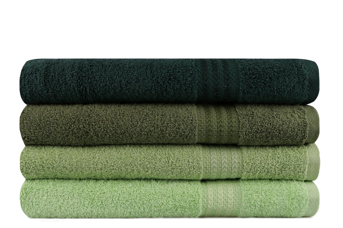 Verde deschis - Verde măsliniu - Verde - Verde închis - 70x140 cm - 4 bucăți | SKU: 317HBY1412 | Prosop de baie Rainbow, varianta Verde deschis - Verde măsliniu - Verde - Verde închis - 70x140 cm - 4 bucăți, produs pentru amenajarea locuinței, disponibil online în România la CasaMob