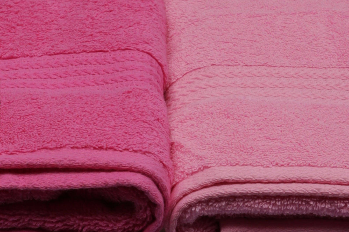 Roz deschis - Roz - Roz pudrat - Fucsia - 70x140 cm - 4 bucăți | SKU: 317HBY1425 | Prosop de baie Rainbow, varianta Roz deschis - Roz - Roz pudrat - Fucsia - 70x140 cm - 4 bucăți, produs pentru amenajarea locuinței, disponibil online în România la CasaMob