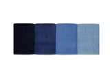 Set prosoape de baie Rainbow, Diverse culori, Diverse configurații, 70x140 cm - Albastru închis - Albastru - Albastru deschis - 4 bucăți | SKU: 317HBY1417 | Set prosoape de baie Rainbow, 70x140 cm, varianta Albastru închis - Albastru - Albastru deschis - 4 bucăți, produs pentru amenajarea locuinței, disponibil online în România la CasaMob