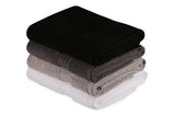 Set prosoape de baie Rainbow, Diverse culori, Diverse configurații, 70x140 cm - Alb - Gri - Gri închis - Negru - 4 bucăți | SKU: 317HBY1418 | Set prosoape de baie Rainbow, 70x140 cm, varianta Alb - Gri - Gri închis - Negru - 4 bucăți, produs pentru amenajarea locuinței, disponibil online în România la CasaMob