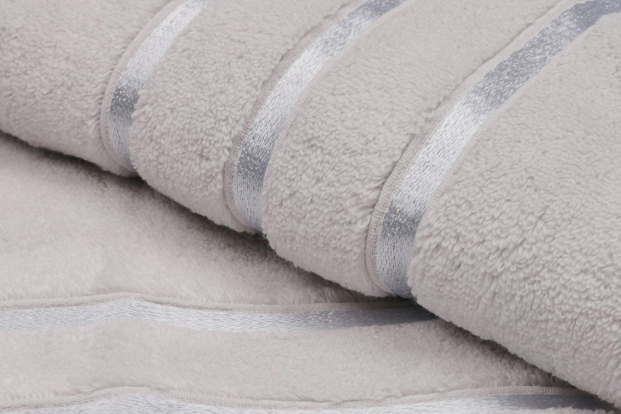 Prosop de baie 2 bucăți Dolce, Diverse culori, 70x140 cm - Albastru deschis - Gri deschis | SKU: 317HBY1462 | Prosop de baie 2 bucăți Dolce, 70x140 cm, varianta Albastru deschis - Gri deschis, produs pentru amenajarea locuinței, disponibil online în România la CasaMob