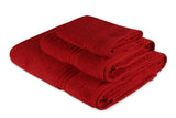 Set prosoape de baie Rainbow, Diverse culori, Diverse configurații, 70x140 cm - Roșu - 3 bucăți | SKU: 317HBY1554 | Set prosoape de baie Rainbow, 70x140 cm, varianta Roșu - 3 bucăți, produs pentru amenajarea locuinței, disponibil online în România la CasaMob