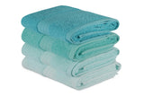 Prosop de baie 4 bucăți Rainbow - Water Green, Sea green - Verde deschis - Verde - Mentă, 50x90 cm
