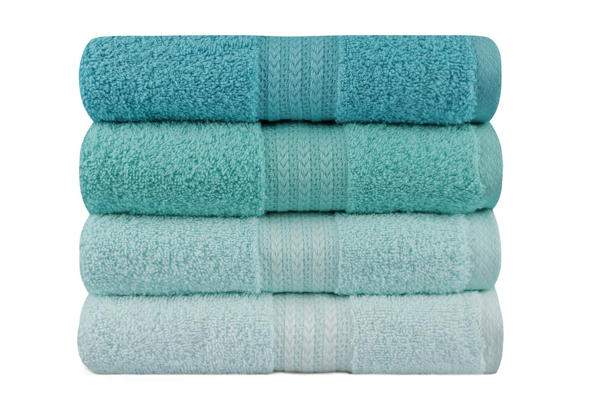 Prosop de baie 4 bucăți Rainbow - Water Green, Sea green - Verde deschis - Verde - Mentă, 50x90 cm, SKU 317HBY2238, imagine 2
