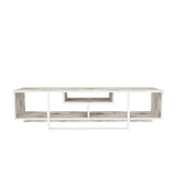 Comodă TV Asal 150 - White, Ephesus, Alb, 150x35x40 cm