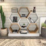 Bibliotecă Cicek, Diverse culori, 120x30x109 cm - Alb - Stejar | SKU: 322RTC1102 | Bibliotecă Cicek, 120x30x109 cm, varianta Alb - Stejar, produs pentru amenajarea locuinței, disponibil online în România la CasaMob