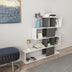 Bibliotecă Karlin, Alb - Antracit, 120x19.5x109 cm, SKU 322RTC1103, imagine 2