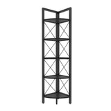 Bibliotecă Remo, Diverse culori, 31x33x160 cm - Negru | SKU: 322RTC1107 | Bibliotecă Remo, 31x33x160 cm, varianta Negru, produs pentru amenajarea locuinței, disponibil online în România la CasaMob