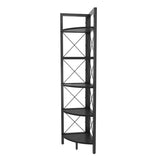 Bibliotecă Remo, Diverse culori, 31x33x160 cm - Negru | SKU: 322RTC1107 | Bibliotecă Remo, 31x33x160 cm, varianta Negru, produs pentru amenajarea locuinței, disponibil online în România la CasaMob