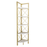 Bibliotecă Remo, Diverse culori, 31x33x160 cm - Auriu | SKU: 322RTC1108 | Bibliotecă Remo, 31x33x160 cm, varianta Auriu, produs pentru amenajarea locuinței, disponibil online în România la CasaMob