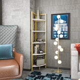 Bibliotecă Remo, Diverse culori, 31x33x160 cm - Auriu | SKU: 322RTC1108 | Bibliotecă Remo, 31x33x160 cm, varianta Auriu, produs pentru amenajarea locuinței, disponibil online în România la CasaMob