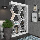Bibliotecă Artemis, Diverse culori, 90x25x140 cm - Alb | SKU: 322RTC1115 | Bibliotecă Artemis, 90x25x140 cm, varianta Alb, produs pentru amenajarea locuinței, disponibil online în România la CasaMob