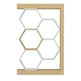 Bibliotecă Artemis, Diverse culori, 90x25x140 cm - Stejar - Alb | SKU: 322RTC1116 | Bibliotecă Artemis, 90x25x140 cm, varianta Stejar - Alb, produs pentru amenajarea locuinței, disponibil online în România la CasaMob