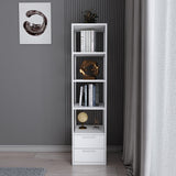 Bibliotecă Robbins, Diverse culori, 39x39x160 cm - Alb | SKU: 322RTC1121 | Bibliotecă Robbins, 39x39x160 cm, varianta Alb, produs pentru amenajarea locuinței, disponibil online în România la CasaMob