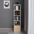 Alb - Stejar | SKU: 322RTC1122 | Bibliotecă Robbins, 39x39x160 cm, varianta Alb - Stejar, produs pentru amenajarea locuinței, disponibil online în România la CasaMob