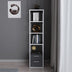 Alb - Antracit | SKU: 322RTC1123 | Bibliotecă Robbins, 39x39x160 cm, varianta Alb - Antracit, produs pentru amenajarea locuinței, disponibil online în România la CasaMob