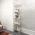 Bibliotecă Alice - Ephesus, Gold, Alb - Auriu, 45.2x21.6x180 cm, SKU 322RTC1179, imagine 2