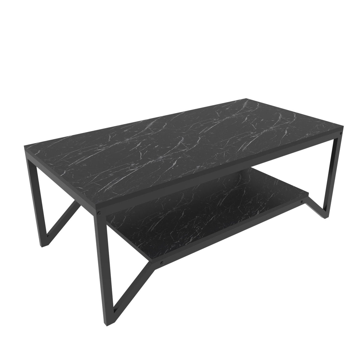 Măsuță de cafea Flora, Diverse culori, 120x60x46 cm - Negru | SKU: 322RTC1201 | Măsuță de cafea Flora, 120x60x46 cm, varianta Negru, produs pentru amenajarea locuinței, disponibil online în România la CasaMob