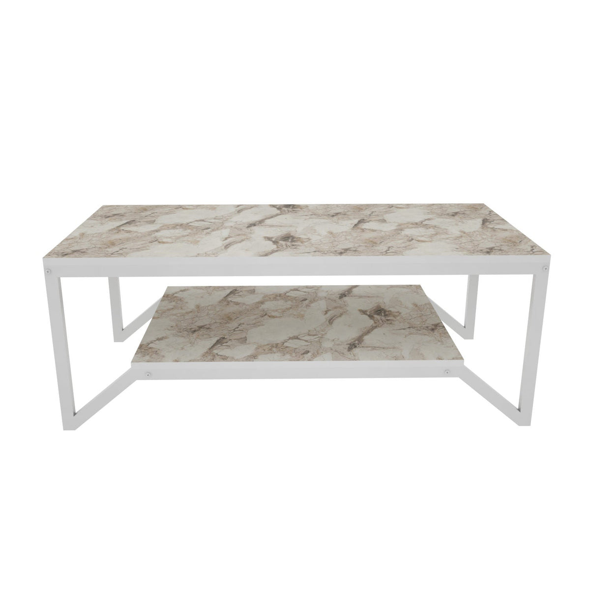 Alb | SKU: 322RTC1203 | Măsuță de cafea Flora, 120x60x46 cm, varianta Alb, produs pentru amenajarea locuinței, disponibil online în România la CasaMob