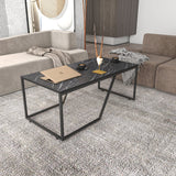 Măsuță de cafea Wendy, Diverse culori, 120x60x48 cm - Negru | SKU: 322RTC1204 | Măsuță de cafea Wendy, 120x60x48 cm, varianta Negru, produs pentru amenajarea locuinței, disponibil online în România la CasaMob