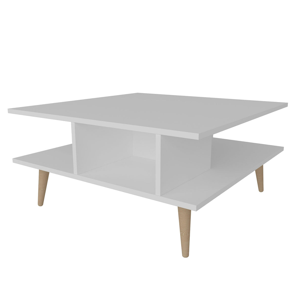 Măsuță de cafea Akya, Diverse culori, 89x89x44 cm - Alb | SKU: 322RTC1209 | Măsuță de cafea Akya, 89x89x44 cm, varianta Alb, produs pentru amenajarea locuinței, disponibil online în România la CasaMob