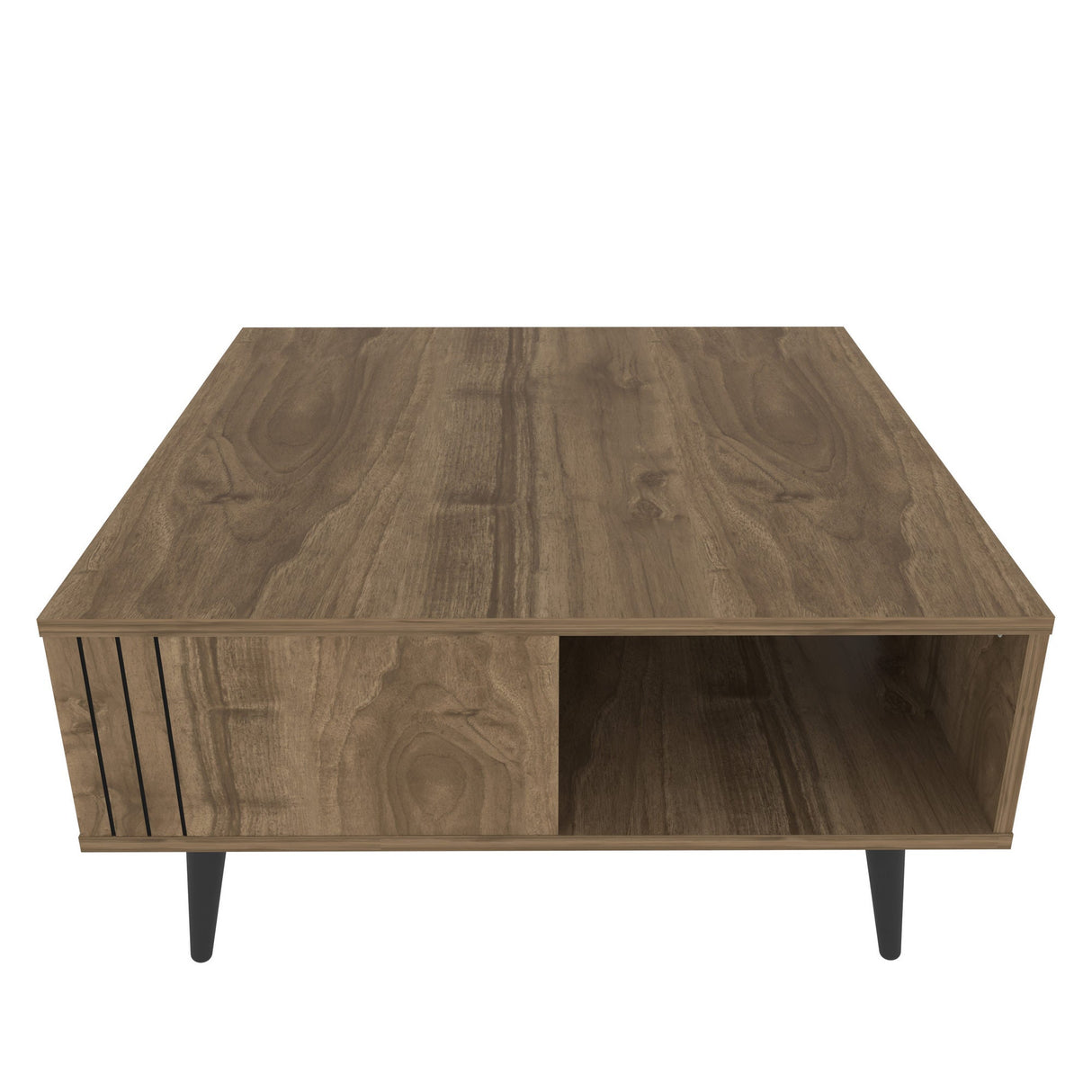 Măsuță de cafea Ronas, Diverse culori, 90x90x47 cm - Nuc | SKU: 322RTC1211 | Măsuță de cafea Ronas, 90x90x47 cm, varianta Nuc, produs pentru amenajarea locuinței, disponibil online în România la CasaMob