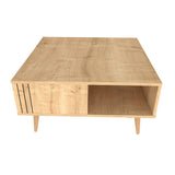 Măsuță de cafea Ronas, Diverse culori, 90x90x47 cm - Stejar | SKU: 322RTC1212 | Măsuță de cafea Ronas, 90x90x47 cm, varianta Stejar, produs pentru amenajarea locuinței, disponibil online în România la CasaMob