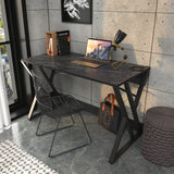 Birou Gyza, Diverse culori, 120x60x75 cm - Negru | SKU: 322RTC1303 | Birou Gyza, 120x60x75 cm, varianta Negru, produs pentru amenajarea locuinței, disponibil online în România la CasaMob