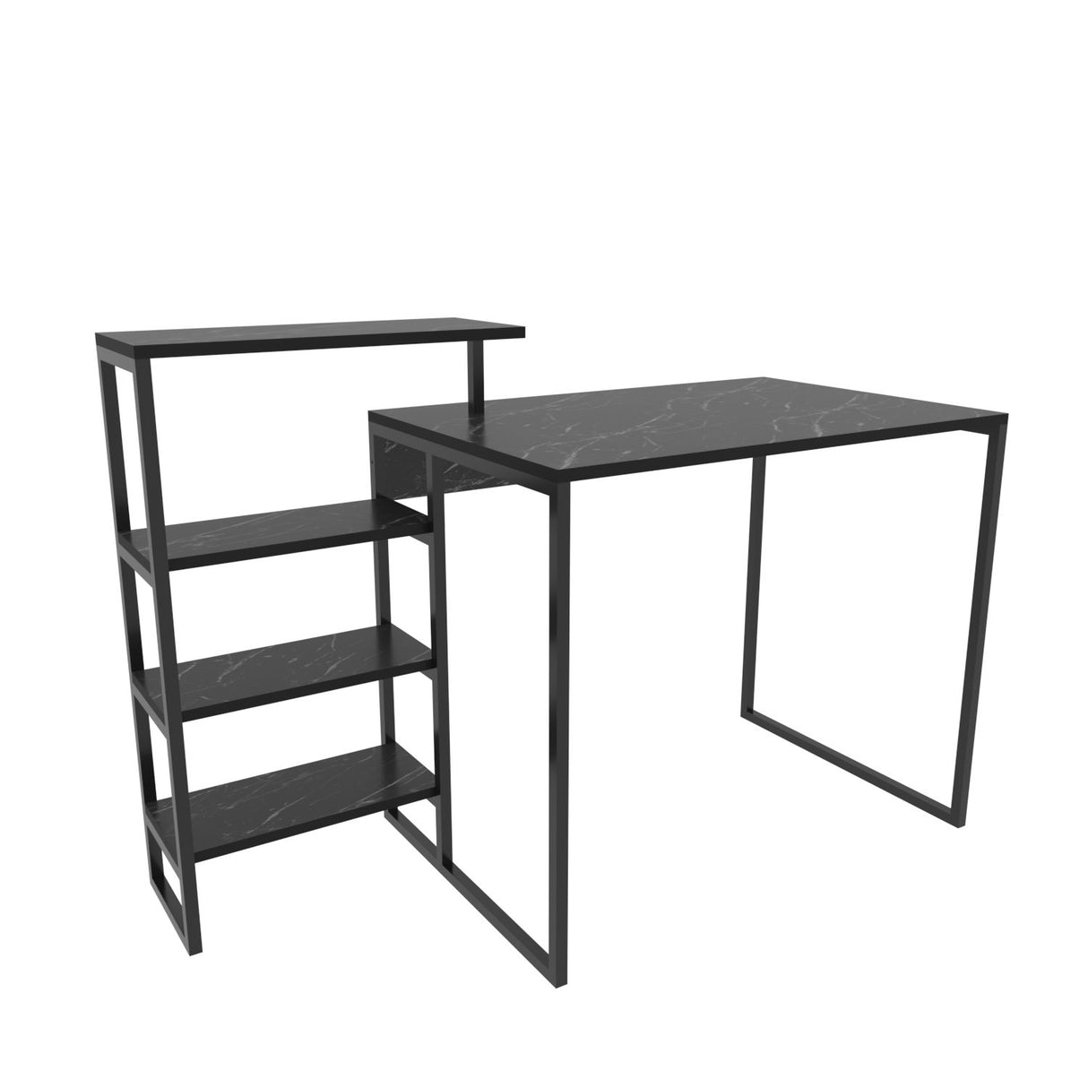 Birou Rino, Diverse culori, 133x60x77 cm - Negru | SKU: 322RTC1306 | Birou Rino, 133x60x77 cm, varianta Negru, produs pentru amenajarea locuinței, disponibil online în România la CasaMob