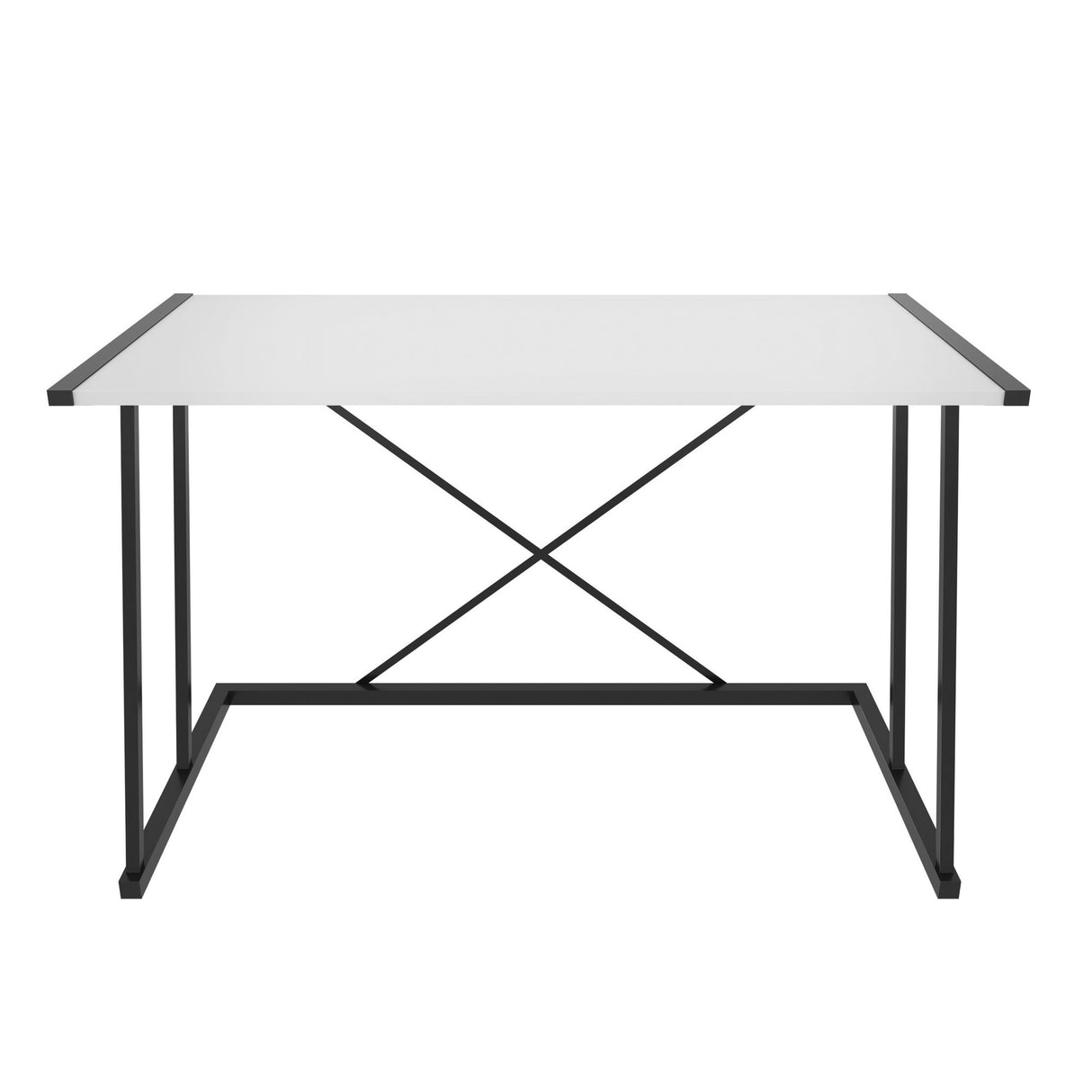 Birou Adelaide, Diverse culori, 114x60x75 cm - Negru - Alb | SKU: 322RTC1384 | Birou Adelaide, 114x60x75 cm, varianta Negru - Alb, produs pentru amenajarea locuinței, disponibil online în România la CasaMob