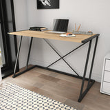 Birou Adelaide, Diverse culori, 114x60x75 cm - Negru - Stejar | SKU: 322RTC1385 | Birou Adelaide, 114x60x75 cm, varianta Negru - Stejar, produs pentru amenajarea locuinței, disponibil online în România la CasaMob