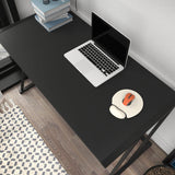 Birou Adelaide, Diverse culori, 114x60x75 cm - Negru - Antracit | SKU: 322RTC1386 | Birou Adelaide, 114x60x75 cm, varianta Negru - Antracit, produs pentru amenajarea locuinței, disponibil online în România la CasaMob