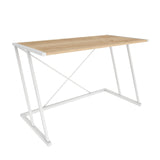 Birou Adelaide, Diverse culori, 114x60x75 cm - Alb - Stejar | SKU: 322RTC1389 | Birou Adelaide, 114x60x75 cm, varianta Alb - Stejar, produs pentru amenajarea locuinței, disponibil online în România la CasaMob
