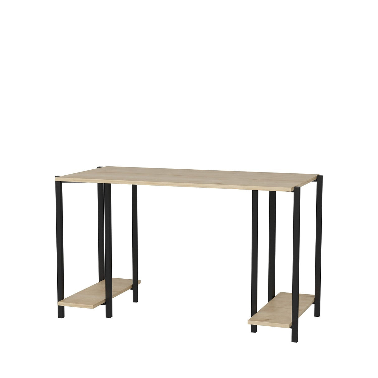 Birou Academy, Diverse culori, 125x60x74 cm - Negru - Stejar | SKU: 322RTC1397 | Birou Academy, 125x60x74 cm, varianta Negru - Stejar, produs pentru amenajarea locuinței, disponibil online în România la CasaMob